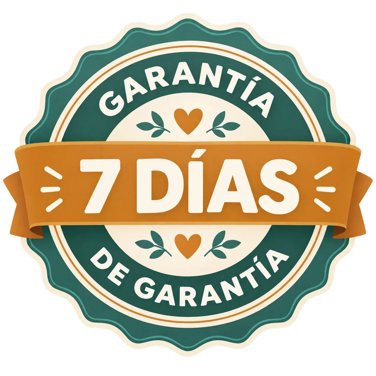 Sello de garantía de 7 días